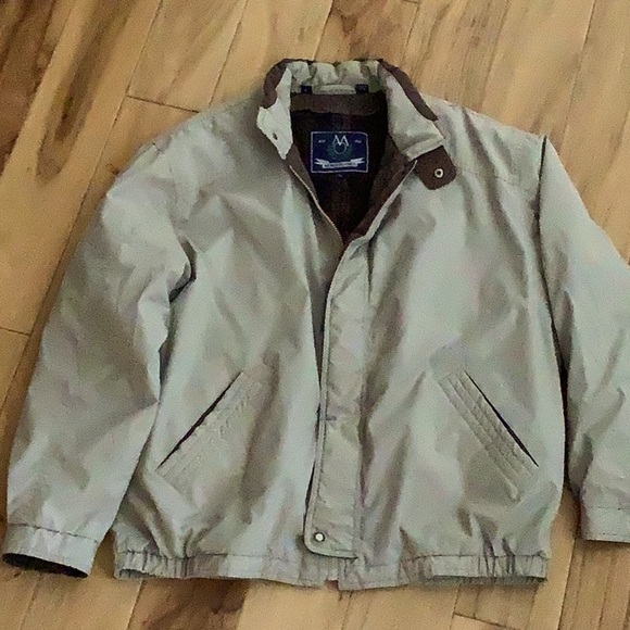 Vintage Members Only Electic Grandpa Windbreaker Jacket Zip-Out Lining - Picture 1 of 7